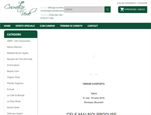 Tablet Screenshot of cosmeticaverde.ro